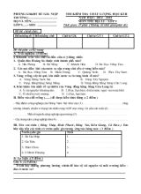 Thi kiểm tra chất lượng học kì II năm học 2014  2015 môn thi địa lí  lớp 9